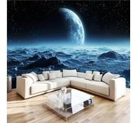 NYSMGS Panoramic Photo Wallpaper 350 x 256 Cosmic Sci-fi Moon Wall Mural