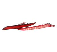 NYSQOFMB 2PCS For Tesla For Model S 2012-up LED Rear Bumper Reflector Tail Brake Stop Light Brake Light/tail Light/rear Fog Light/turn Lamp High Level Brake Light(Red)