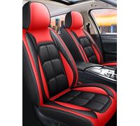 NYSQOFMB Accessories Interior For HYUNDAI For Tucson For Santa FE I30 I40 For Veloster For Genesis Universal Car Seat Cover Car Seat Covers(Red)