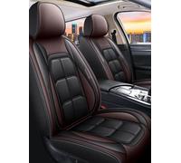 NYSQOFMB Accessories Interior For HYUNDAI For Tucson For Santa FE I30 I40 For Veloster For Genesis Universal Car Seat Cover Car Seat Covers(Coffee)