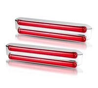 NYSQOFMB Brake Light DRL Taillight Bar Trailer Rear Bumper Flash Brake Indicator 12v Tail Stop Lamp 24V LED Reverse Lights For Pickup Truck Tow Boad(2pcs Flash Light)