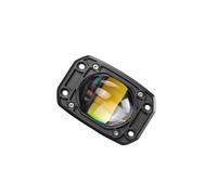 NYSQOFMB Brake Light LED Pods Light Car Flush Mount Work Lamp Tail Bumper Reverse Light 12/24V for 4x4 Offroad ATV Truck(1pc Square Light)