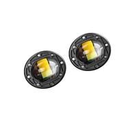 NYSQOFMB Brake Light LED Pods Light Car Flush Mount Work Lamp Tail Bumper Reverse Light 12/24V For Polaris Offroad ATV Truck(2pcs Round Light)