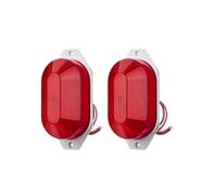 NYSQOFMB Brake Light Tail Side Marker Light 12V LED Brake Indicator Truck Bus RV for Cargo Van Interior Warning Signal Lamp 21Leds Clearance Lights(2pcs Red Light)