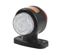 NYSQOFMB Brake Light Turn Clearance Light Side Marker Lamps for Trailer Lorry(2 pcs)