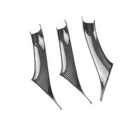 NYSQOFMB Car Decoration Interior Car-Styling Interior Door Handle Cover Trim for BMW 5 Series F10 F18 2011-2017 Inner Accessories(RHD Carbon Style)