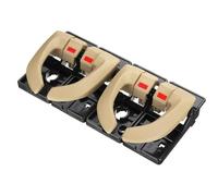 NYSQOFMB Car Door Pull Handle Decoration Trim 4pcs Car Inner Door Knob Interior Door Handle Inside for Hyundai for Tucson 2005-2009(Beige)