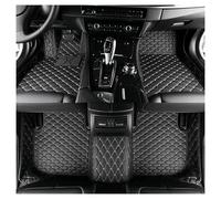 NYSQOFMB Car Mats For CR-V MT 2004 2005 2006 Waterproof Luxury Floor Liners Leather Full Coverage Carpet Cover Accessories Car Floor Mats Floor Mat Set Complete(Style 1 BlackBeige)