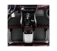 NYSQOFMB Car Mats For Lincoln LS 2003 2004 2005 2006 2007 Waterproof Luxury Leather Floor Liners 3D Full Coverage Auto Carpet Cover Car Floor Mats Floor Mat Set Complete(Style 2 Gray Black)