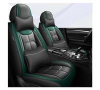 NYSQOFMB Car Seat Protector Car Seat Cover Car Accessories For Focus MK2 For Edge For Explorer For Ecosport For Escape Waterproof(Black Green 5 Seat,DE)