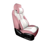 NYSQOFMB Car Seat Protector For Tesla For Model 3 2022 Car Seat Cover Accessories Interior Full Set Automobiles Custom Leather Waterproof(Pink,DE)