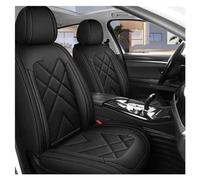 NYSQOFMB Car Seat Protector Full Five-seat Leather Car Seat Covers All-encompassing Universal Seat Covers Cushions Four Seasons Waterproof(Black)