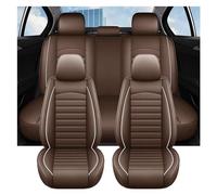 NYSQOFMB Car Seat Protector Leather Car Seat Cover Full Set Auto Accessories Interior For Suzuki For Grand Vitara Waterproof(Brown,5 PCS)
