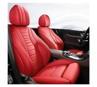 NYSQOFMB Custom Car Seat Cover Only 2pc Front Seats Auto Accessories For Mercedes For Benz For E200 E260 E300 E320 E350 E400 E500 Cars Car Seat Covers(Red)