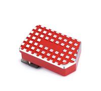 NYSQOFMB for Benelli for TRK251 for TRK502 CNC Aluminium Motorcycle Rear Foot Brake Lever Pedal Enlarge Extension Peg Pad Extender Motorcycle Foot Pegs(Thickened red)