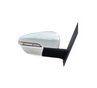 NYSQOFMB For Lifan X50 530 Car Exterior Wing Door Side Mirror Assembly Assy Rearview Mirror Cover Frame Glass Lens Turn Signal Light Lamp Reverse Mirror Assembly(White Right)