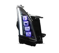 NYSQOFMB Front Headlamp Car Lights For Cadillac ATS LED Headlight Projector Lens 2014-2020 Head Lamp Front DRL Dynamic Signal Automotive Accessories Headlight Assemblies(Devil Eye Blue)