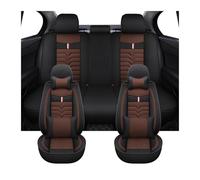 NYSQOFMB Full Set Vehicle Seat Cover For Kizashi For Ignis SX4 For Grand For Vitara For S-Cross For Alivio Universal Car Seat Covers(Coffee+cushion)