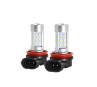 NYSQOFMB Headlight 2 X Angel Eye Fog Light Assembly For Fiat For Punto For Evo 2009 2010 2011 2012 Car Halo Ring Fog Daytime Running Lamp Car Headlight cover(2 Pieces LED)