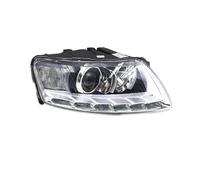 NYSQOFMB Headlight Cover Replacement For A6 2009 2010 2011 Headlamp Car Headlight Assembly With Day Running Lamp Replacement Front Whole Auto Light(Right)