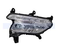 NYSQOFMB Headlight DRL Daytime Running Light For Hyundai For Santa For Fe IX45 2017 2018 Front Bumper Fog Light Fog Lamp Driving Light Foglight Car Headlight cover(Right side)