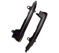 NYSQOFMB Mirror Indicator Light 2Pcs Car Front Rearview Side Mirror Indicator Light LED Smoked Lens Dynamic Indicator For Seat For Ateca 2016-2019 For Tarraco 2018