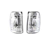 NYSQOFMB Mirror Indicator Light Clear Car Rearview Wing Mirror Signal Indicator Lens Cover Shell For Transit For MK8 2014-2022(L and R)