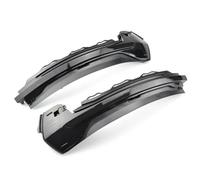 NYSQOFMB Mirror Indicator Light Dynamic Turn Signal LED Side Wing Rearview Mirror Indicator Blinker Repeater Light For A3 8V S3 RS3 2013-2020(Smoked black)