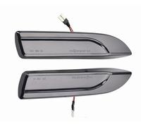 NYSQOFMB Mirror Indicator Light Flowing Water Repeater Indicator Dynamic LED Side Marker Turn Signa For Panamera 970 Chassis G1 Before Facelift 2009-2016 Side Turn Signal Light(Smoked)