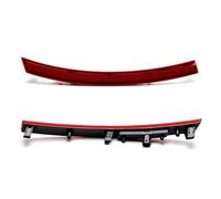 NYSQOFMB Mirror Indicator Light For Chevy For Corvette C7 2014-2019 Smoked Lens Front Amber Rear Red LED Car Side Marker Turn Signal Lights Flare Lamps Side Turn Signal Light(2pcs Rear Red B)