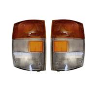 NYSQOFMB Mirror Indicator Light For Isuzu ELF NHR NKR NPR Truck 1995 1996 1997 Front Bumper Corner Light Turn Signal Light Fog Lamp 8-97855009-2 8-97855010-2 Side Turn Signal Light(White 1 Pair)