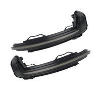 NYSQOFMB Mirror Indicator Light L+R Dynamic LED Wing Door Mirror Indicator Signal Light For VW For Tiguan MK2 2017 2018 2019