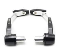 NYSQOFMB Motorcycle Handguards Motorcycle Hand Guards Brush Bar Hand Protector for Kawasaki for ZRX1100 for ZRX1200 for ZX1100 for ZZR1400(Silver)