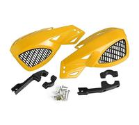 NYSQOFMB Motorcycle Handguards Motorcycle Handguard Hand Guard Protector for PCX125 for PCX150 for PCX160 for VFR800F for XADV750 for TRANSALP 650 700 22mm Handlebar(Yellow)