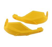 NYSQOFMB Motorcycle Handguards Universal 22mm 28mm Motorcycle Big Hand Guards Handle Protector Handguard Handlebar Protection for Racing Pit Dirt Bike(Yellow)