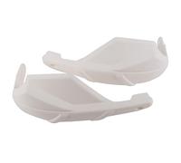 NYSQOFMB Motorcycle Handguards Universal 22mm 28mm Motorcycle Big Hand Guards Handle Protector Handguard Handlebar Protection for Racing Pit Dirt Bike(White)