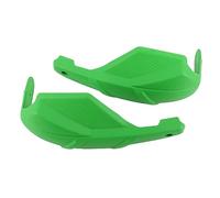 NYSQOFMB Motorcycle Handguards Universal 22mm 28mm Motorcycle Big Hand Guards Handle Protector Handguard Handlebar Protection for Racing Pit Dirt Bike(Green)