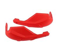 NYSQOFMB Motorcycle Handguards Universal 22mm 28mm Motorcycle Big Hand Guards Handle Protector Handguard Handlebar Protection for Racing Pit Dirt Bike(Red)