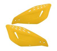 NYSQOFMB Motorcycle Handguards Universal Motorcycle Hand Guards for ATV Bike Handguards 22mm 7/8" Motocross Handlebar Hand Guard Protector Left/Right Handguard(Yellow)