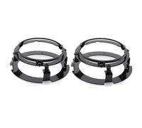 NYSQOFMB Motorcycle Headlights 2 Pcs 5 3/4" Motorcycle Headlamp 5.75 Inch LED Headlight For Triumph For Rocket Iii 3 For Speed Triple For Street Triple For Thunde Front Spot Light(Headlight bracket)