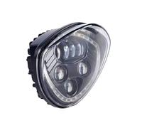 NYSQOFMB Motorcycle Headlights 60W LED Motorcycle Headlight High Low Headlamp For Victory For Cross For Country For Vegas 8-Ball For Cross For Roads 2007-2014 Front Spot Light(Black)