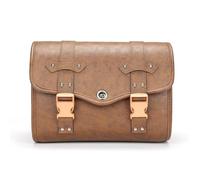 NYSQOFMB Motorcycle Side Saddlebags for Rebel for CMX500 250 300 350 500 Motorcycle Saddlebag Side Hanging Bag Luggage Trunk Saddle Bags Waterproof Travel Luggage(Brown)