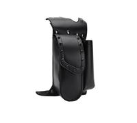 NYSQOFMB Motorcycle Side Saddlebags for Road for Glide for FLTR 1998-2019 Motorcycle Saddlebag Guard Crash Bar Bags with Water Bottle Holder Waterproof Travel Luggage(Right (Clutch Side))