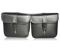 NYSQOFMB Motorcycle Side Saddlebags for Road for Star for XV1600 for XV1700 Motorcycle Saddlebags PU Leather Tool Luggage Bag Waterproof Travel Luggage