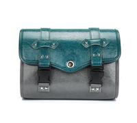 NYSQOFMB Motorcycle Side Saddlebags Motorcycle Saddlebag Side Hanging Bag Luggage Trunk Saddle Bags for Rebel for CMX500 250 300 350 500 Waterproof Travel Luggage(Green)