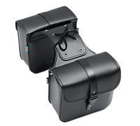 NYSQOFMB Motorcycle Side Saddlebags Pair Motorcycle Saddle Bags Side Tool Luggage Storage Bag Black Saddlebags Waterproof Universal Waterproof Travel Luggage