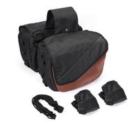 NYSQOFMB Motorcycle Side Saddlebags Saddle Bag Motorcycle Waterproof Panniers Box Side Tools Bag Pouch PU Scooter for Shadow 750 Waterproof Travel Luggage