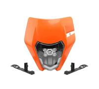 NYSQOFMB Motorcycle Spot Lights Motorcycle LED Headlight Plate For EXC XC SX MX XC 125 250 300 450 For Supermoto For Enduro Universal Dirt Bike Motocross Headlights(HL101-5-3)