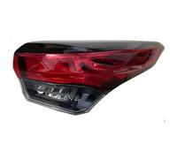 NYSQOFMB Rear Tail Light For Toyota For Highlander 2020-2022 Car Rear Outside Tail Light Warning Brake Reverse Stop Fog Lamp Taillight Tail Light Assembly(Right)