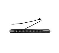 NYSQOFMB Rear Third Brake Light For Fiat For 500 Convertible 2009-2018 77365246 68140780AA Rear High Mount Third Stop Lamp Tail Brake LED Light Assembly High Mount Stop Lamp(Black)